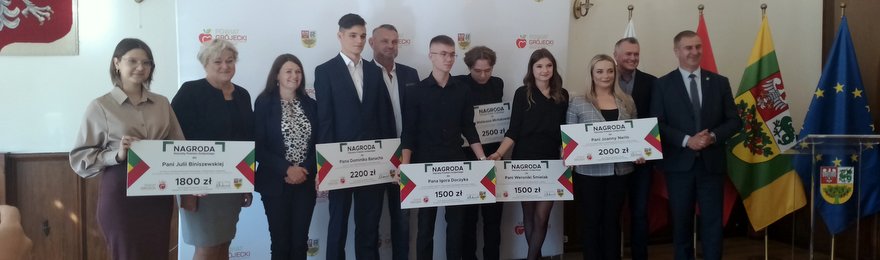 Starosta Grójecki nagrodził najlepszych maturzystów 2023