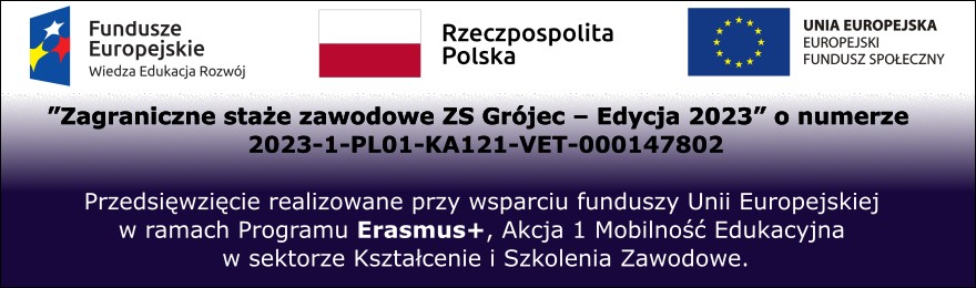 Podsumowanie Projektu Erasmus+ 2023-1-PL01-KA121-VET-000147802