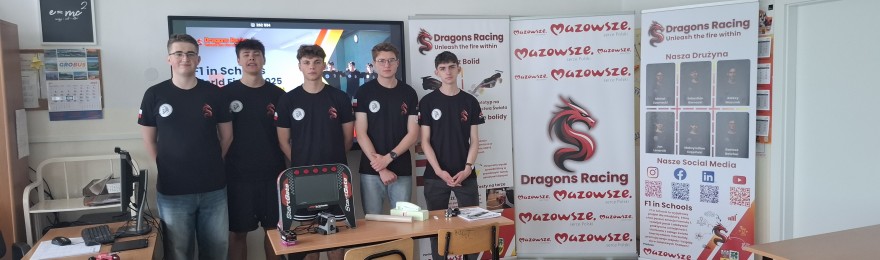 Zespół Dragons Racing w naszej szkole