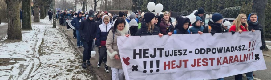 Musimy pamiętać, że hejt to PRZEMOC!!!!