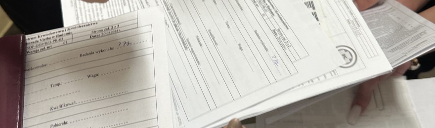 Podsumowanie Akcji Krwiodawczej organizowanej przez LO Grójec i ZS Grójec