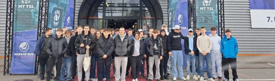 Wycieczka uczniów z klas 2ps i 3ps na targi spedycji, transportu i logistyki