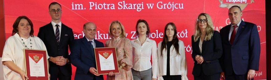 Zespół Szkół w Grójcu na szczycie Mazowieckiego Rankingu Techników 2026 r.